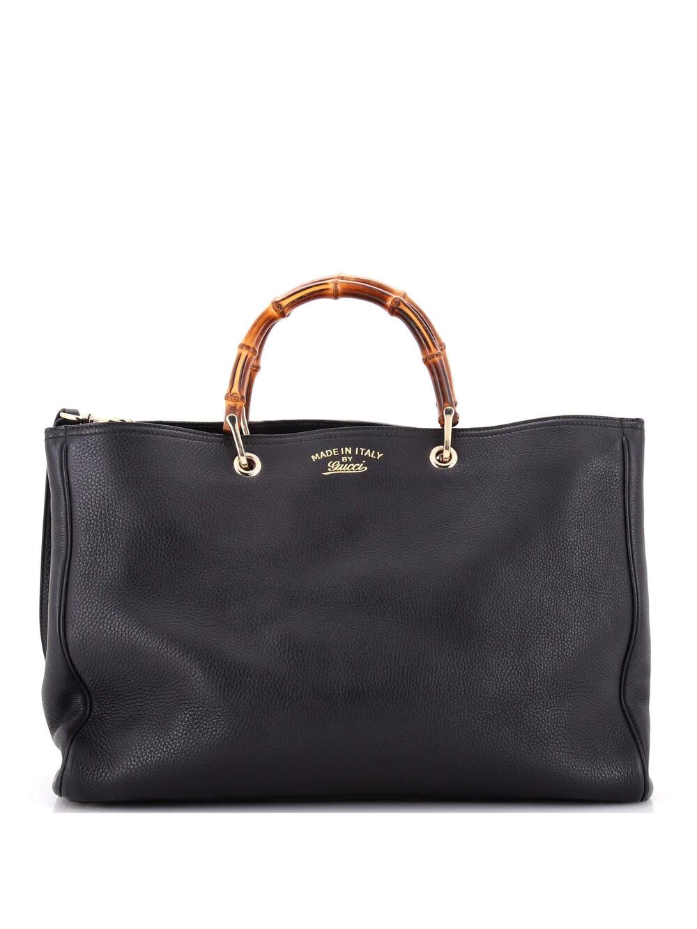 Gucci Bamboo Shopper Tote Leather Large #349618G13B